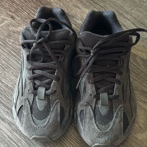 Adidas Black and Gray Sneakers